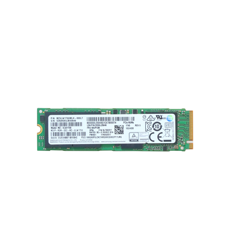 00UP438 запасные части для ноутбука 1 ТБ M.2 2280 NVMe OPAL SSD