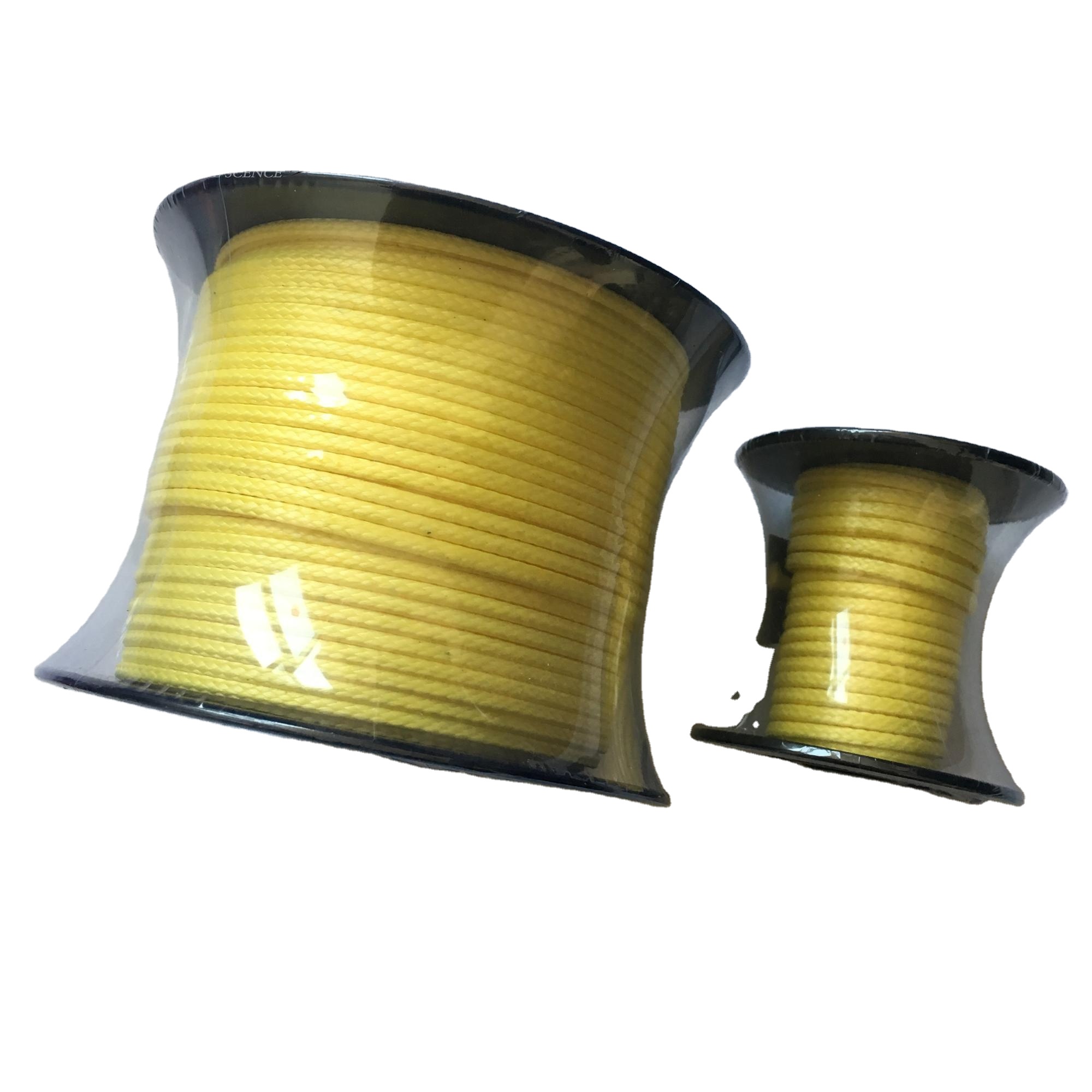 2 мм желтая UHMWPE плетеная леска для подводной охоты
