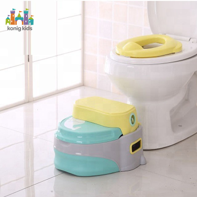 Konig Kids OEM/OEM PP Pad Baby Potty Chair with Handles Portable Potty Seat Baby Potty Training