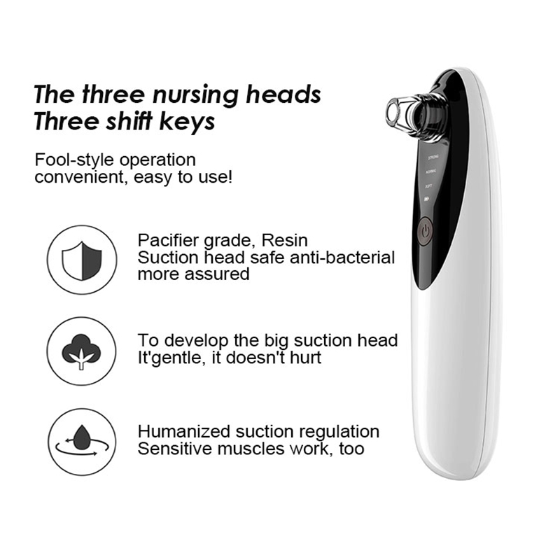 Electric Pore Cleaner Inface Blackhead Blackhead Remove Led Blackhead Remover Vacuum Dropshipping