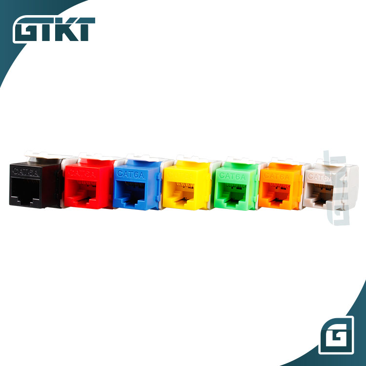RJ45 keystone jack UTP Cat7 Cat6A RJ45 jack 10G 8P8C модульный jack toolless keystone модульный разъем RJ45