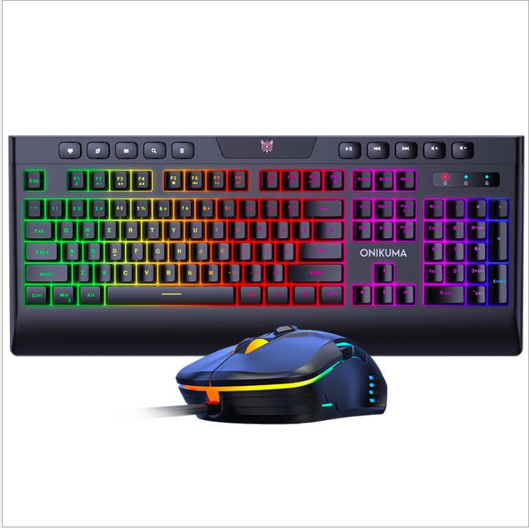 Игровая клавиатура и мышь Onikuma G21 + CW902