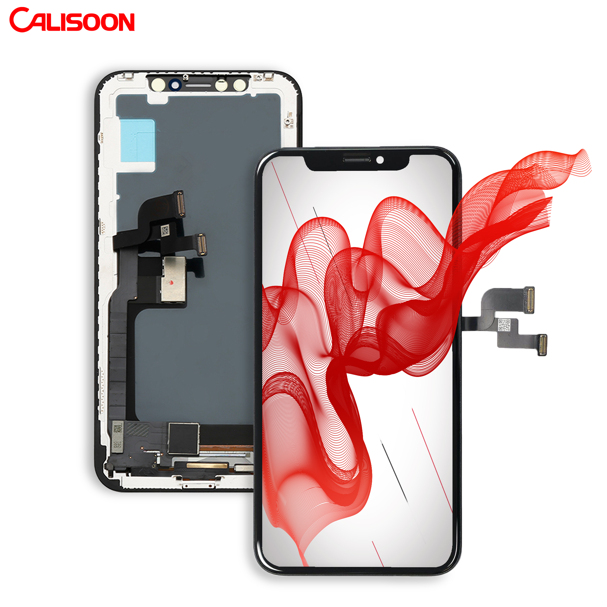 ЖК-дисплей Calisoon для IPhone X XR XS 11 Pro Max OLED, сенсорный ЖК-экран для iphone x xs, заводская цена