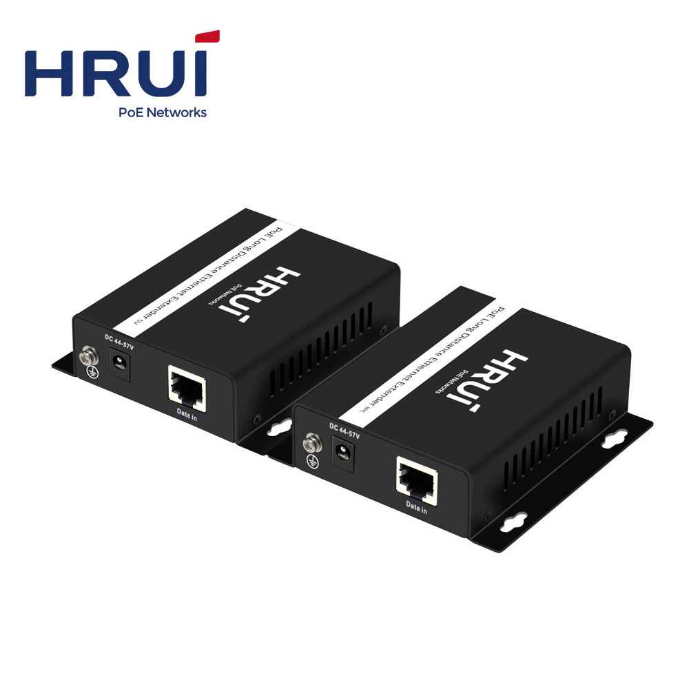 Горячая распродажа! 1 пара, сетевой мини-удлинитель PoE RJ45, 800 м