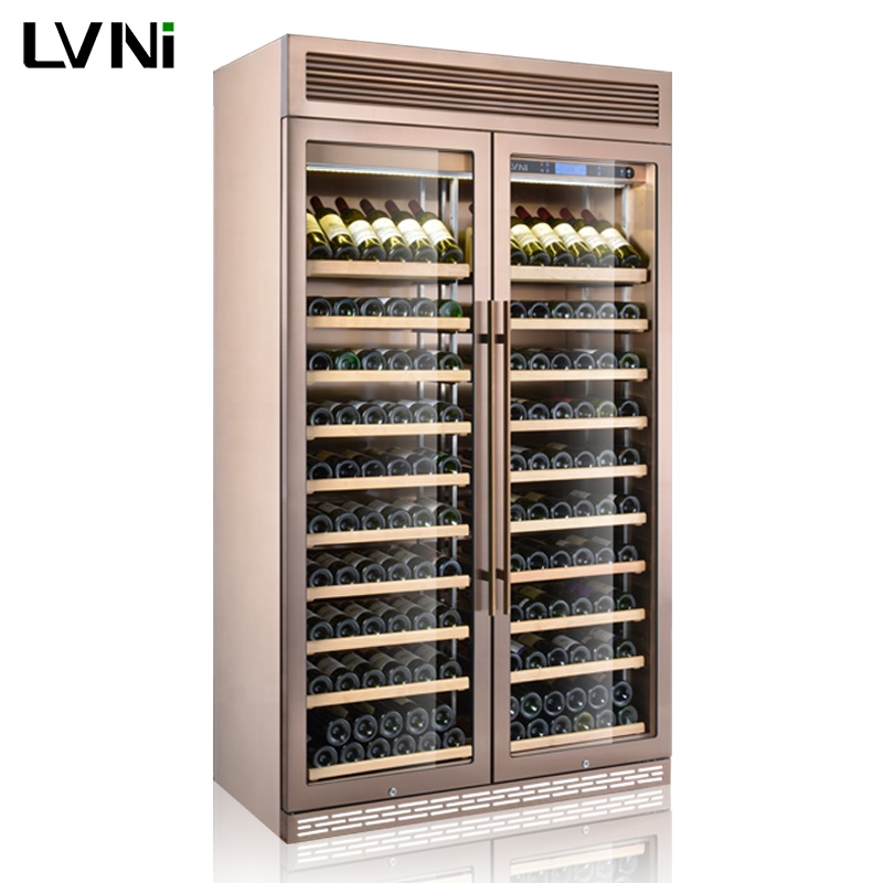 LVNI 300 бутылок, отдельно стоящий пивной винный холодильник, погреб