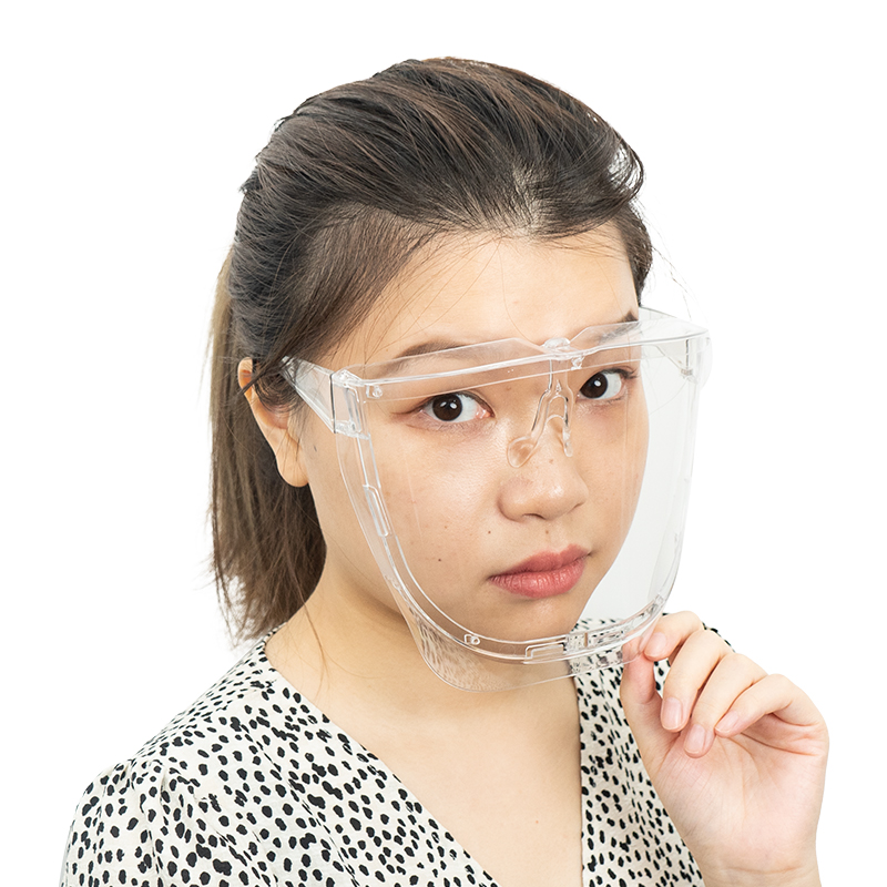 Factory selling full face shield Anti Fog clear full face covered safety face shields