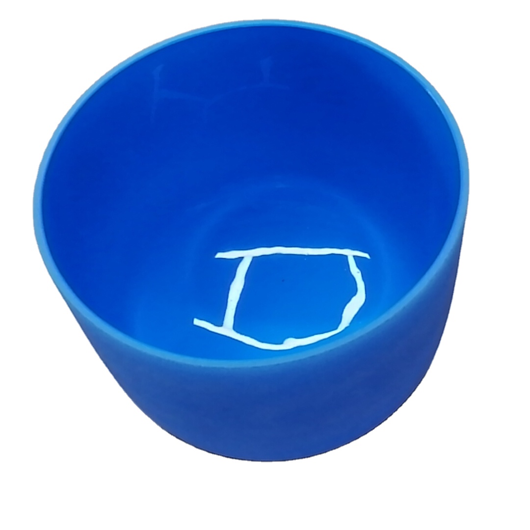 Singing Bowl Crystal Bowl Frosted Singing Bowl 6"-24" Sound Therapy