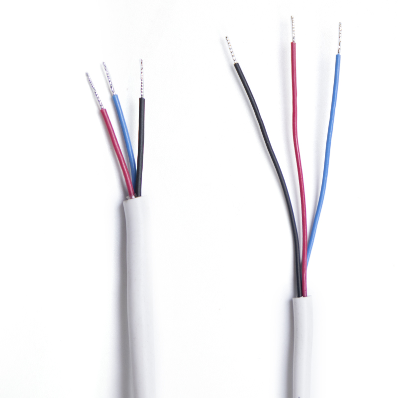 White Non-Shielded 3-core cable