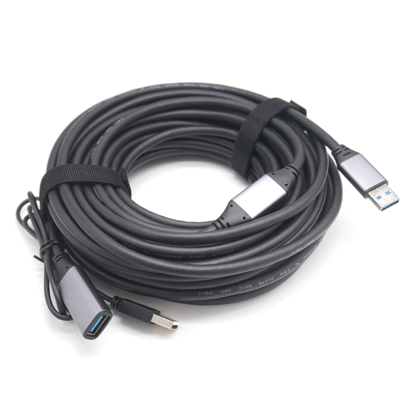 active with chip usb 3 3.0 cables 5Gbps bare copper type A male to Female cable extension usb 10 m  15 m 50m