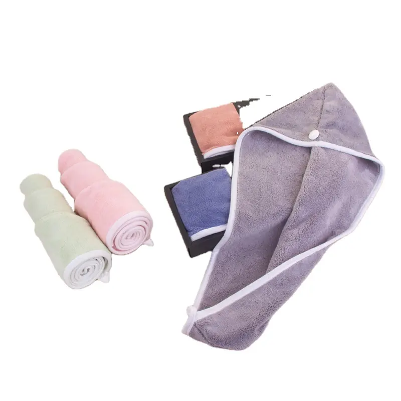 Microfiber Hair Towel Wrap, Women Magic Rapid Hair Drying Towel Super Absorbent Dry Hair towel