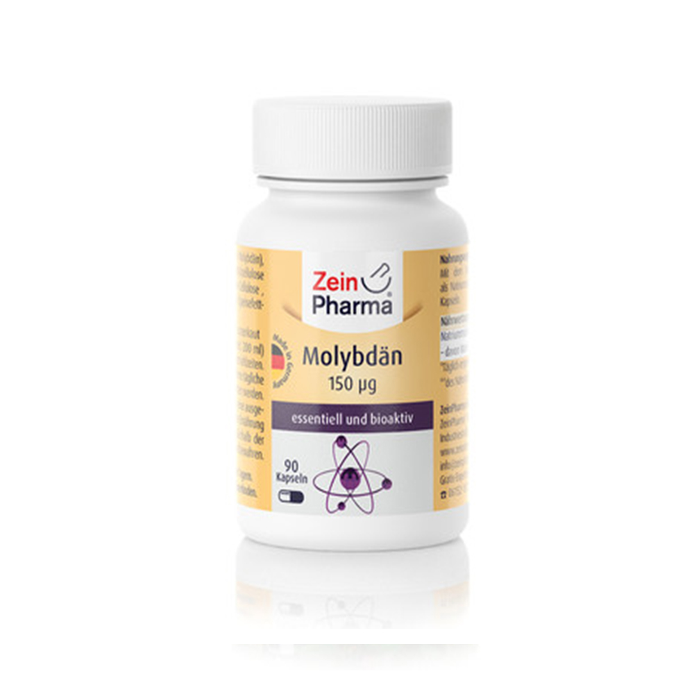 ZeinPharma Molybdenum Made in Germany Private Label Custom Label High Quality Wholesale Healthcare Supplement Vegan Product