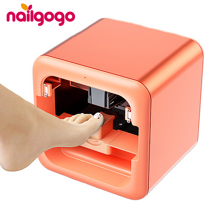 Nailgogo портативная 3D цифровая печать на пальцах Wi-Fi интеллектуальная машина автоматическая электрическая Художественная печать K2 принтер для дизайна ногтей