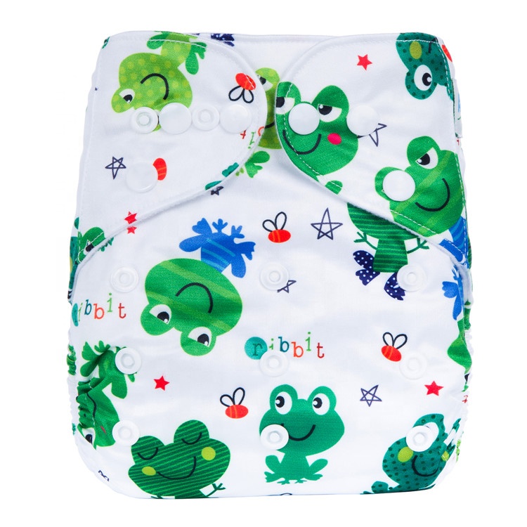 Cheap Price Eco Friendly Cotton Super Soft Baby Diapers Baby Washable Reusable Baby Diapers