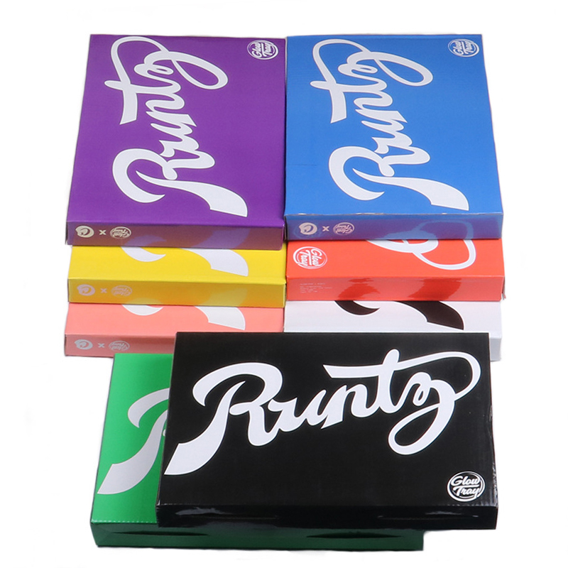 Оптовая продажа, аксессуары для табака, травы, логотип на заказ, подсветка Runtz Backwood, поднос для печенья