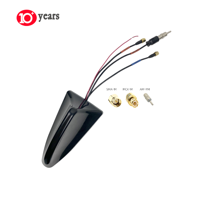 Universal Radio Signal FM AM DAB GPS Combined Antenna Car Roof Car Decoration Shark Fin Antenna