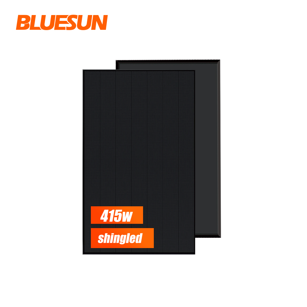 Солнечные панели Bluesun Full Bluesun серии Bluesun Full black Series, солнечные панели installed400 Вт, 405 Вт, 410 Вт, 415 Вт, солнечные панели