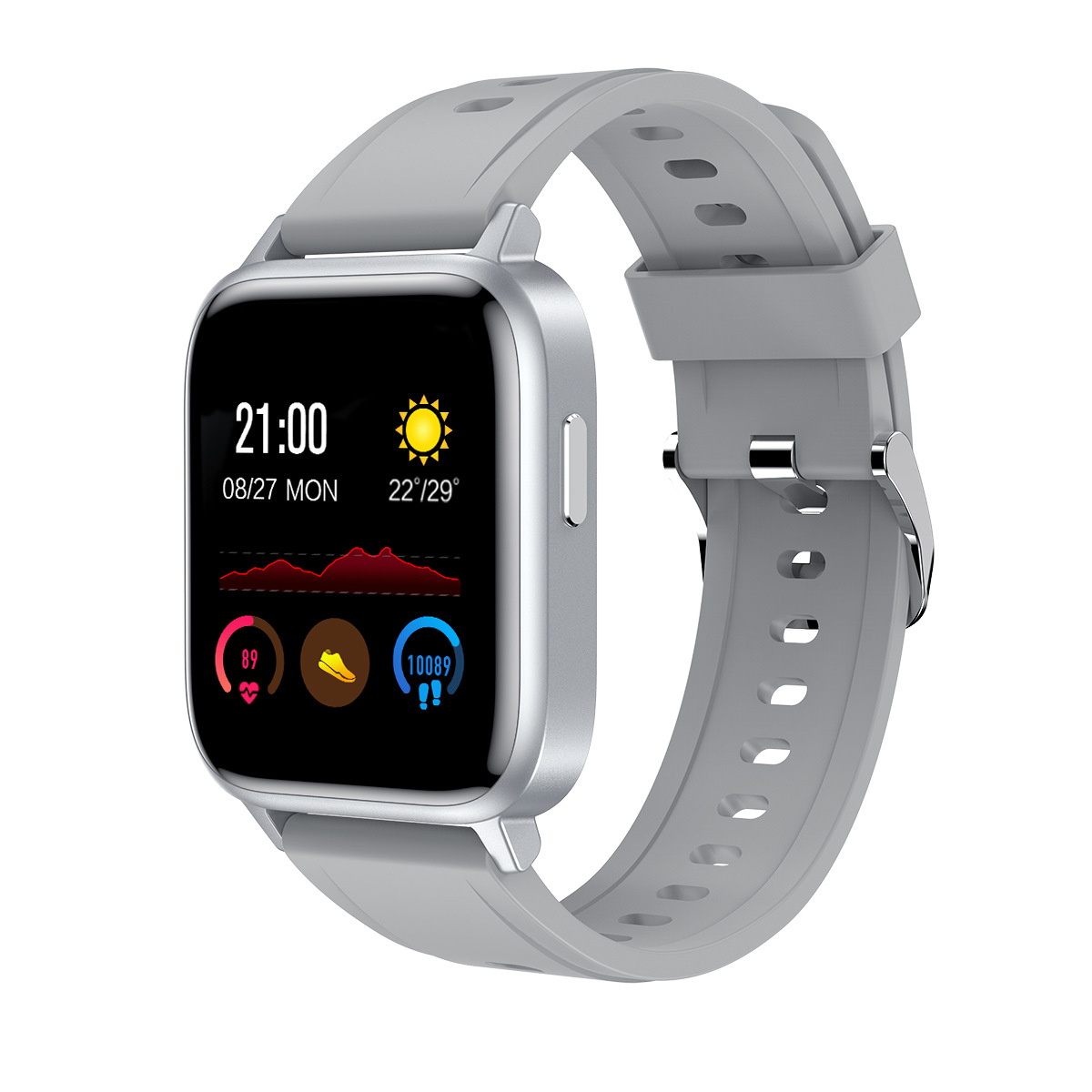 Новое поступление высокое качество Fitbit 116Plus смарт-браслет водонепроницаемые спортивные Смарт-часы Bluetooth 5,0 шагомер пульс