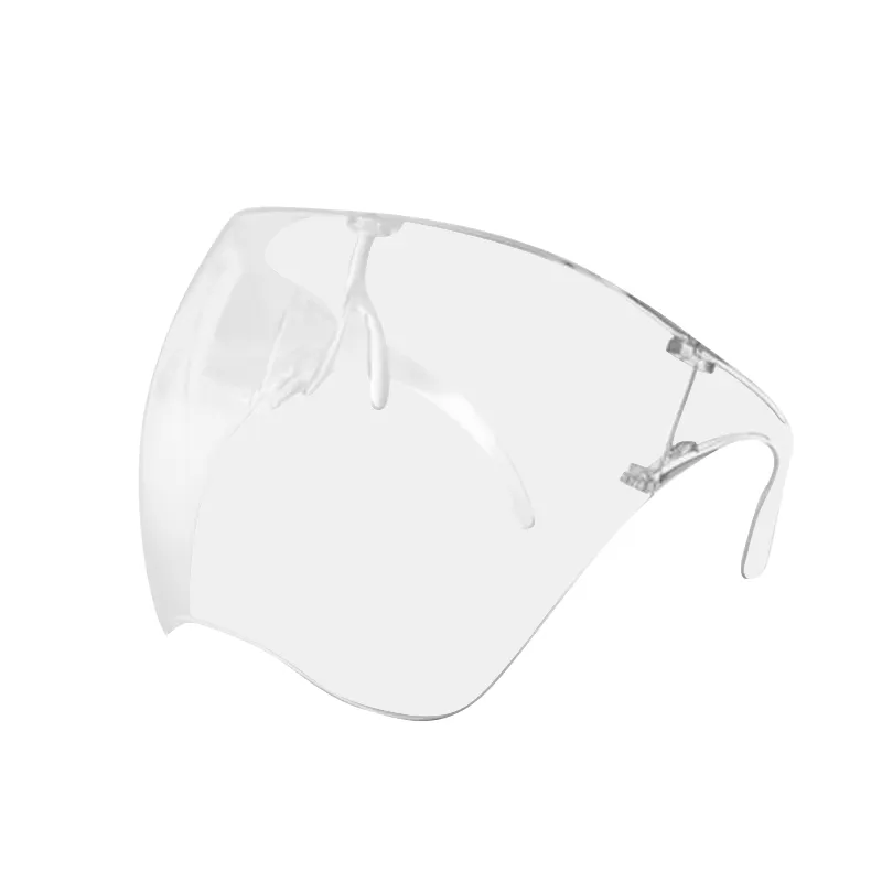 2020 New Hot Products Glass Shield Face Ready Stock Reusable Transparent Protective Blocc Faceshield