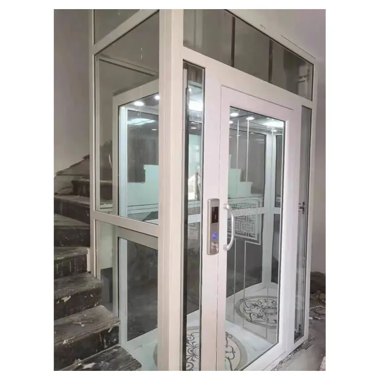High performance small hydraulic elevators can be used for villas with 2-5 people, two floors, three floors and four floors