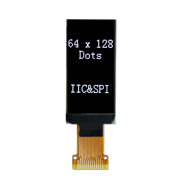 1,3 дюймовый вертикальный модуль 64*128 I2C 128*64 13Pin промышленный низкотемпературный тонкий твердый экран ЖК-дисплей Oled-дисплей для oximete
