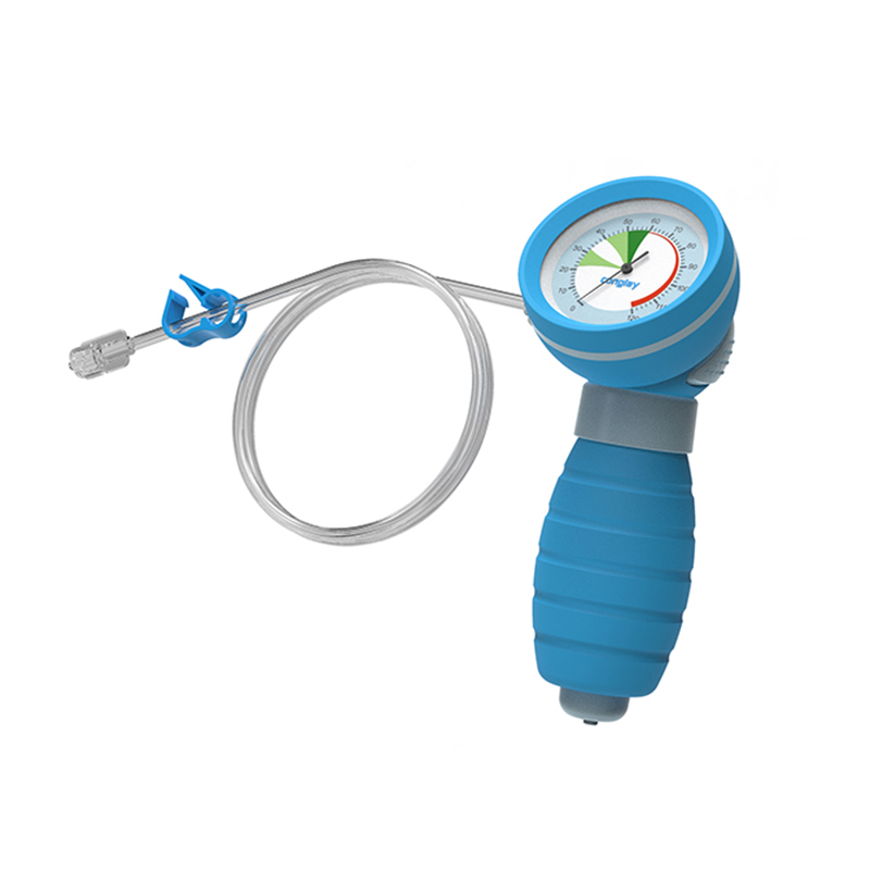 Wholesale Price Blue Rubber and Silicone Small Size and Light Weight Cuff Pressure Gauge