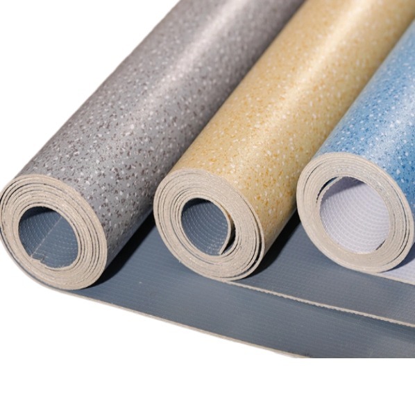 Non-Slip PVC Sheet Floor Vinyl Commercial Flooring Roll Ce Certificated Made in China PVC Flooring