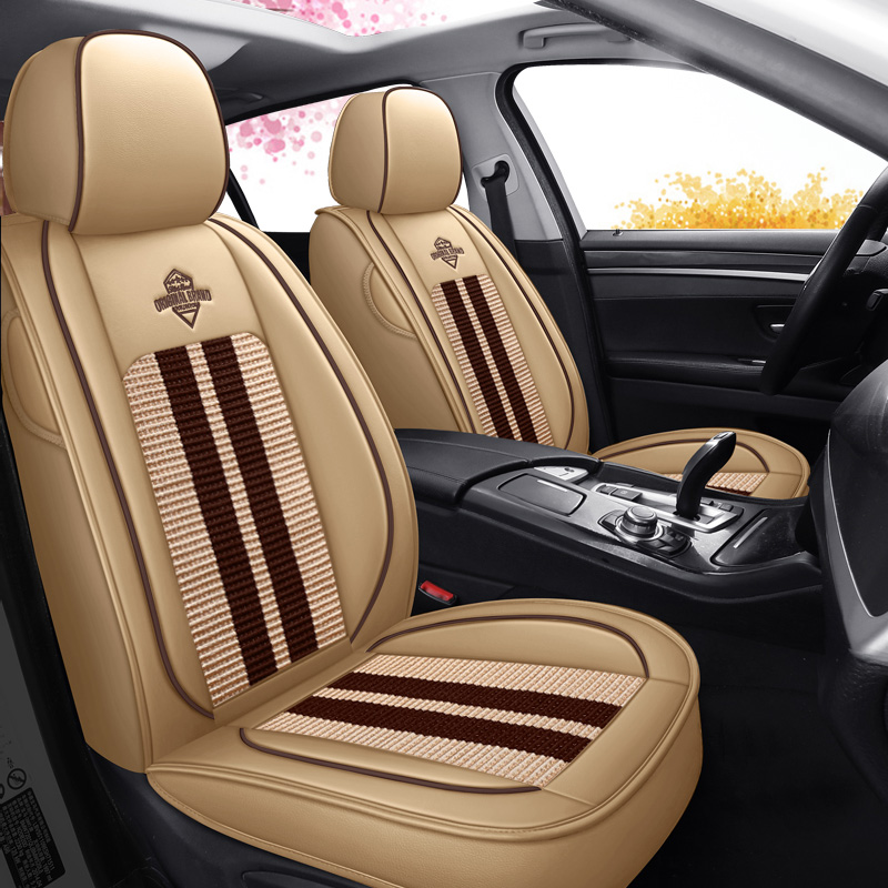 New Universal seat cover car Universal PU Leather car seat cover suitable full cover five seats cars