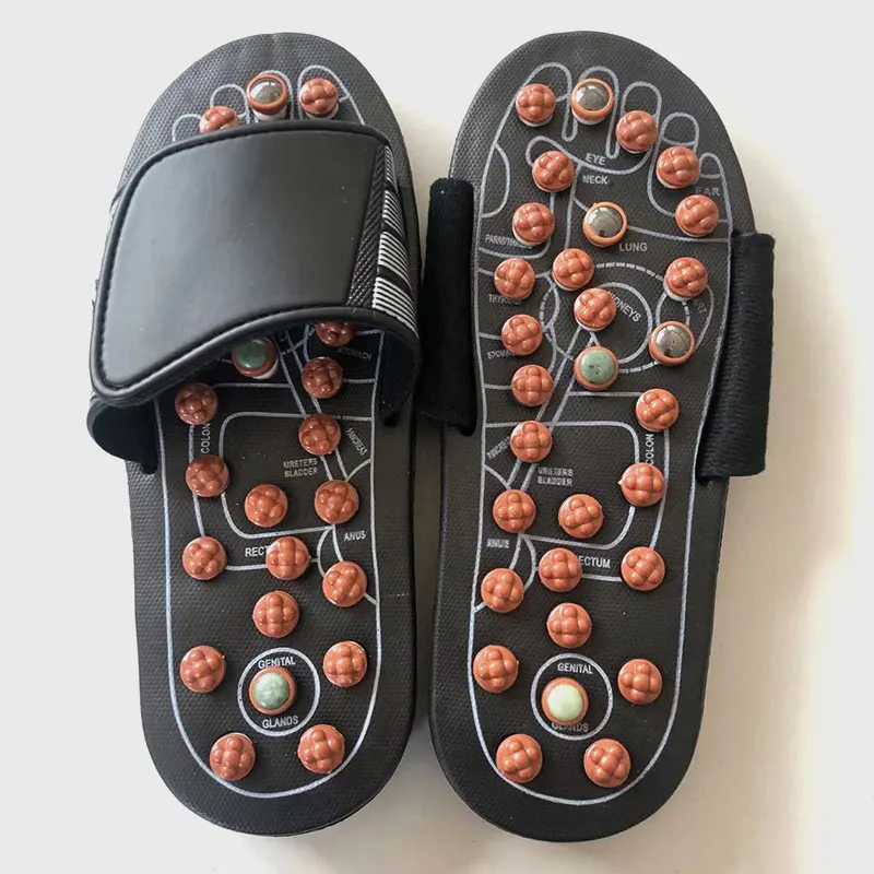 Foot Massager Shoes, Foot Massage Slippers for Women and Men, Acupressure Massage Shoes Foot Care Shoes for Foot Relaxation