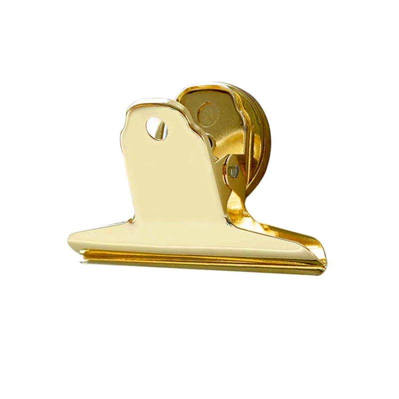 Mountain-shaped refrigerator magnet clip office folder metal ticket clip can be customized drawing board photo clip