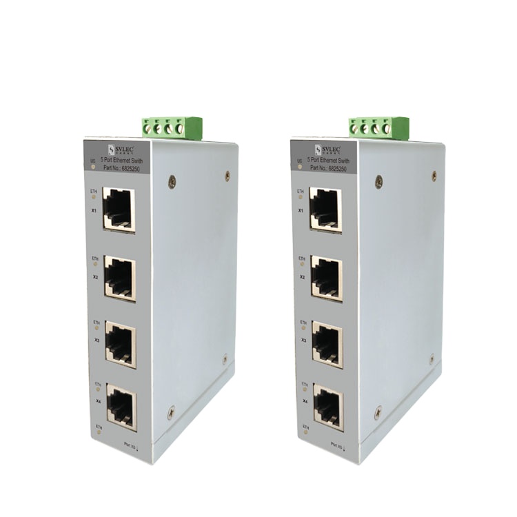 Промышленные сетевые коммутаторы SVLEC с 5 портами RJ45