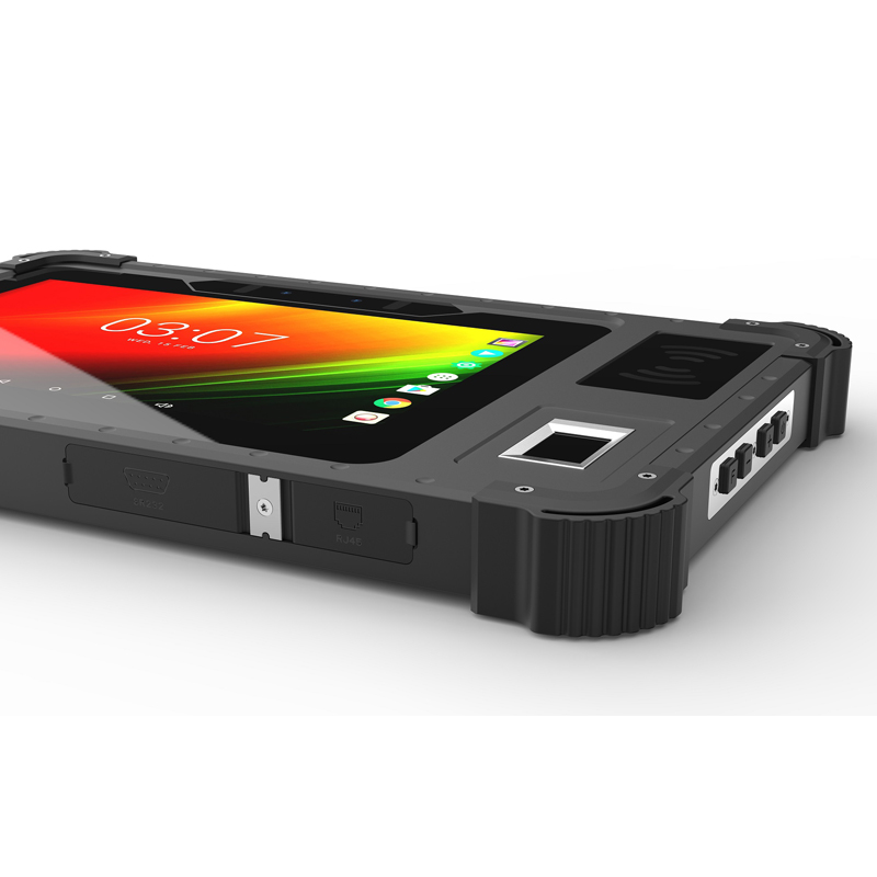 Android 8 "4G LTE MTK6765 Восьмиядерный Прочный планшет android 11 сенсорный монитор с Биометрическим отпечатком пальца android tablet withNFC reader