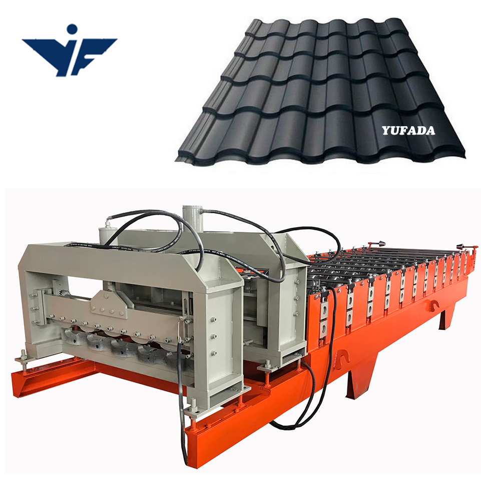 Perfiladoras chapa Profile galvateja maquina metallfliese machine