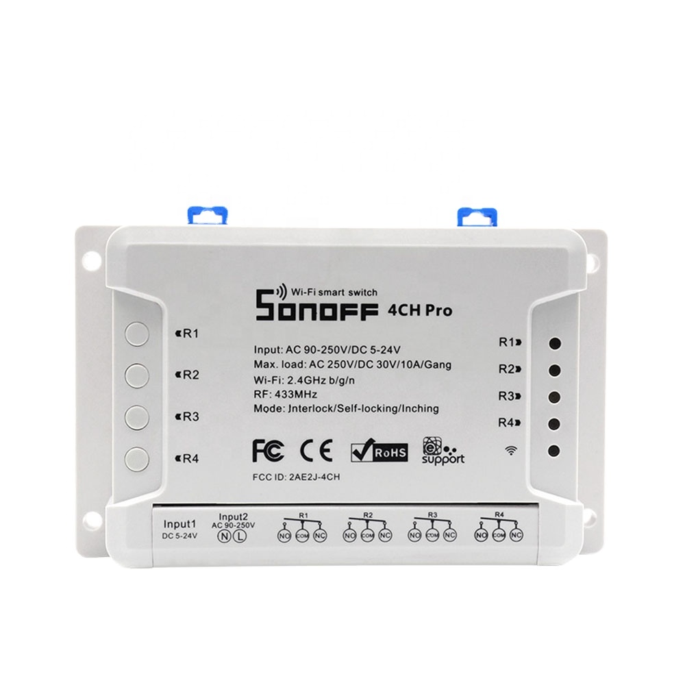 Беспроводной дистанционный Модуль Автоматизации SONOFF 4CH R3 10A 2200W Smart Home WIFI