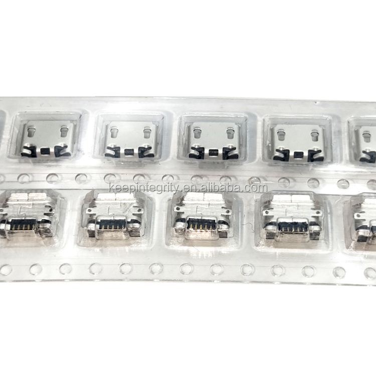 Разъем USB micro-B USB2.0, 5-контактный прямоугольный разъем