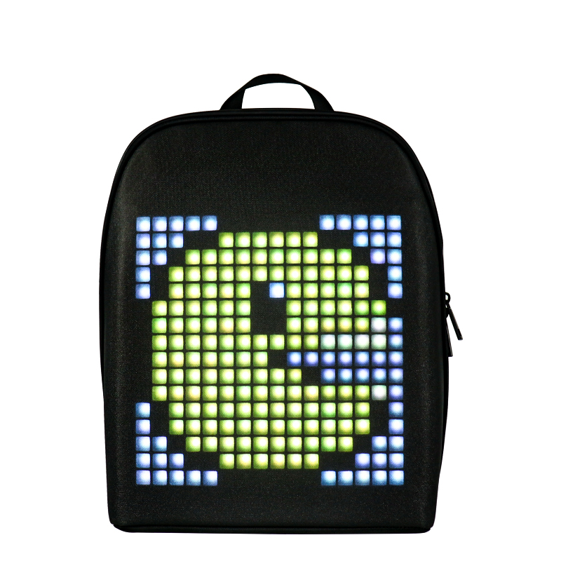 China High Quality Stylish Custom Mini Logo Hiking Camping Led Backpack Laptops Teen School Waterproof Man Bag