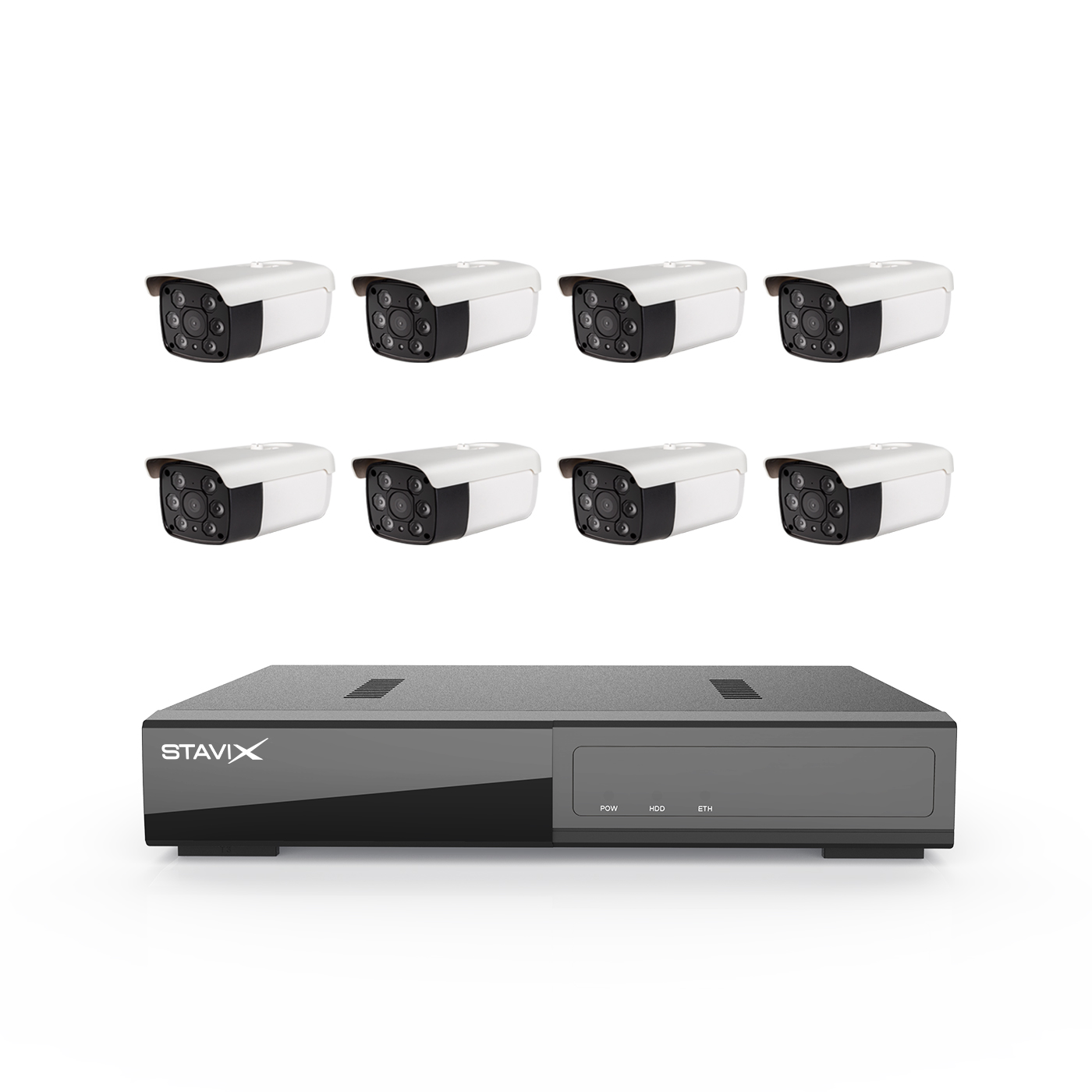 2MP NVR POE CCTV IP камера набор NVR наборы 8 CH домашняя система видеонаблюдения