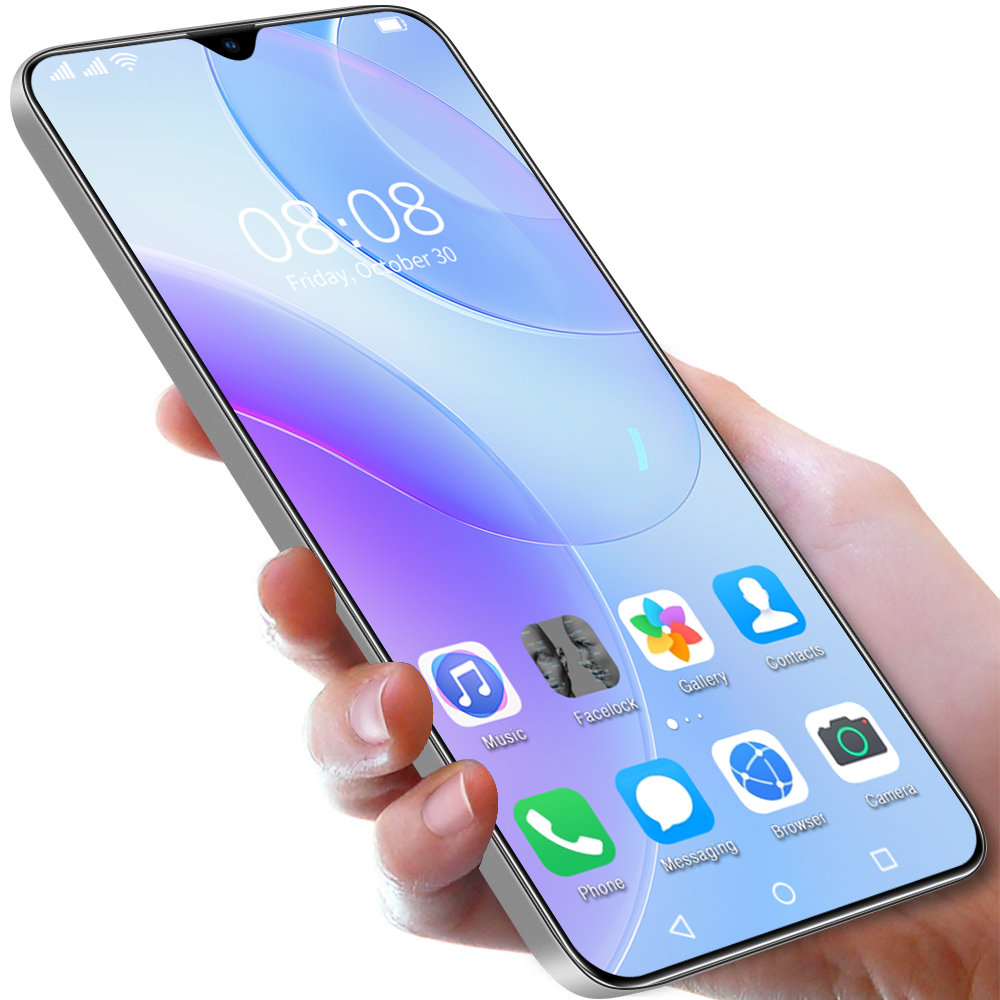 2021 New 12GB+512GB Dual Card Global Telefones Celulares Mobile Phone P50 Pro 6.7 Full-screen Deca Core Smartphone