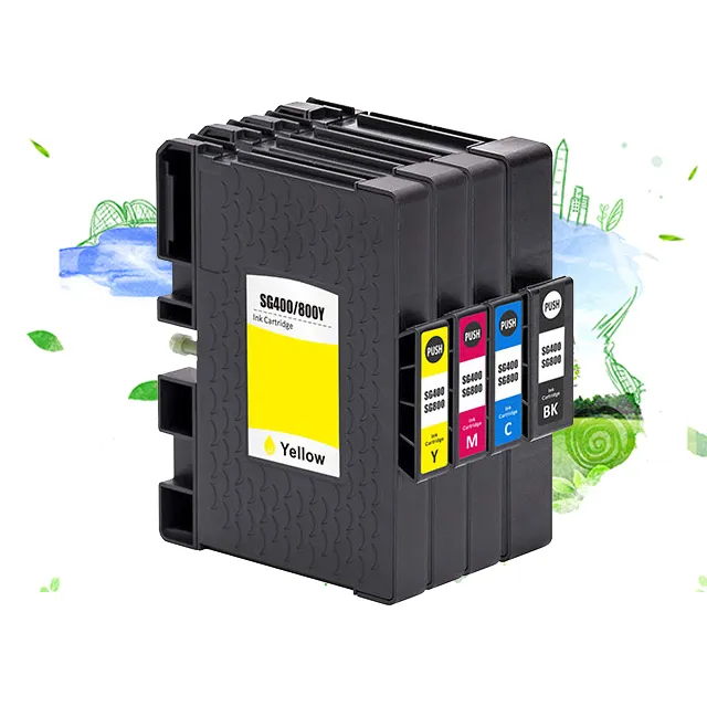Compatible Color Inkjet Ink Cartridge Sawgrass Sg400 Sg800 For Sawgrass Sublijet Hd Sg 400 Sg 800 Printer
