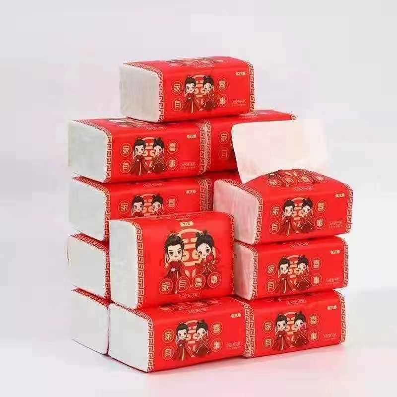 2021 new wedding party supplies romantic tissue wedding supplies decoration