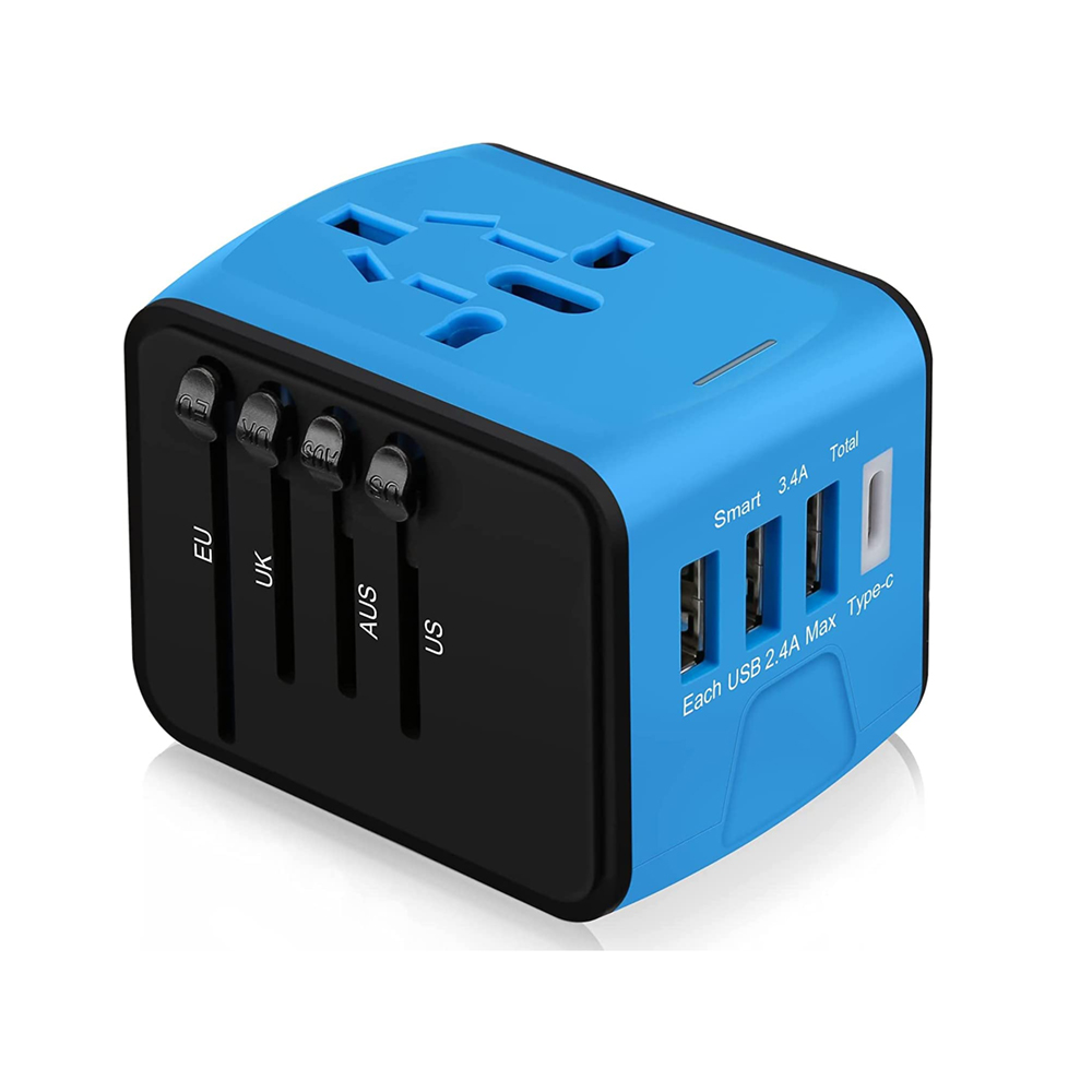 Кабель с разъемом типа C USB во всем мире Европейский Универсальный адаптер международных постоянного тока в постоянный преобразователи туризма конверсионная вилка, универсальное зарядное устройство