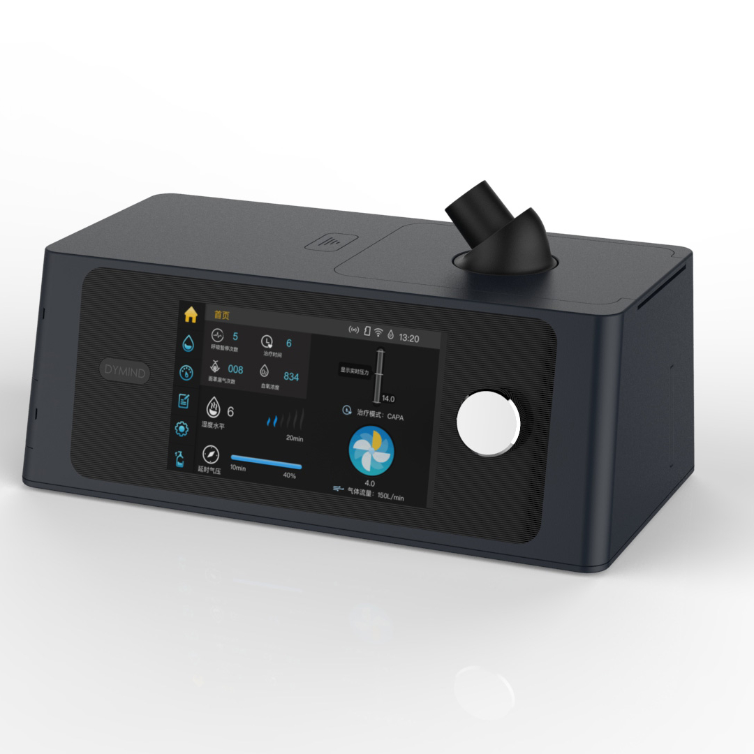 Аппарат BIPAP с диапазоном давления 4-30 cmH20, режим лечения CPAP/APAP/ S-Auto/T/ST(AVAPS)