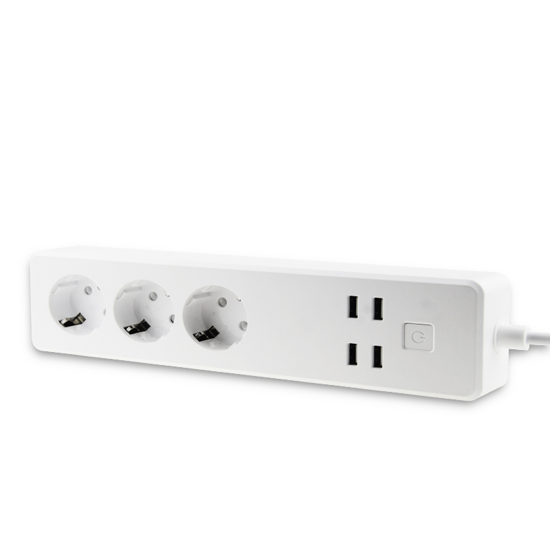 Франковер стандарт ЕС смарт-блок питания с 4 USB зарядкой