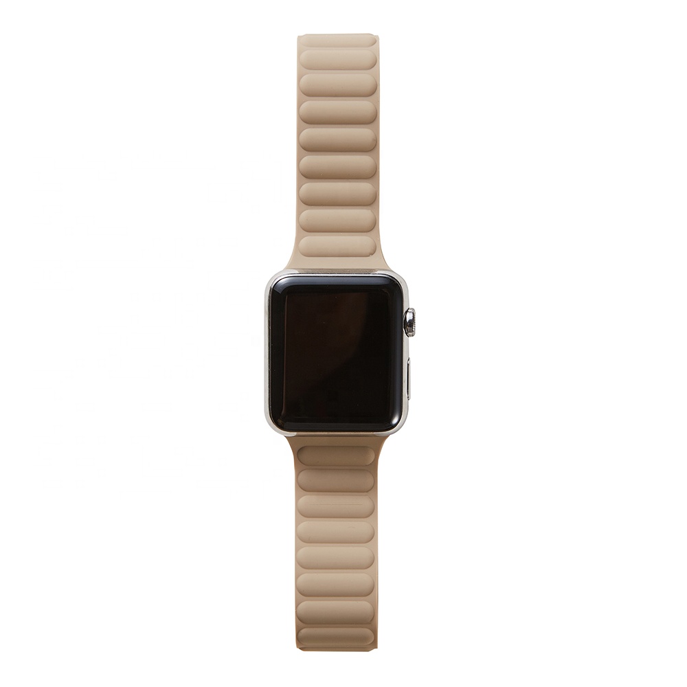2021 новый дизайн фабричная оптовая продажа силиконовая Петля для Apple Watch магнитный ремешок 38 40 42 44 мм серия 4 3 2 1