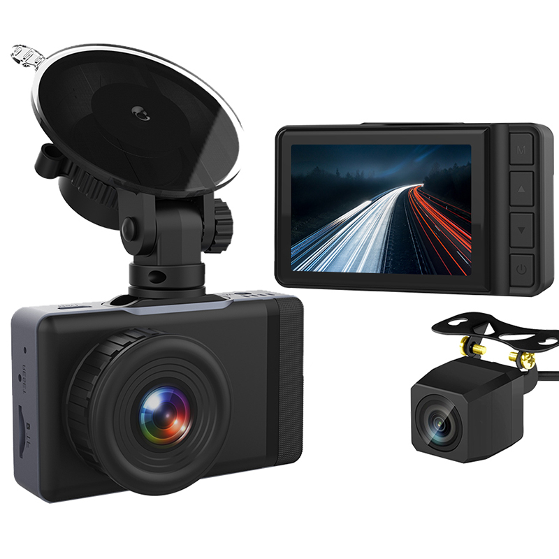 Бесплатный образец 2,5 K 3 дюймов Dashcam автомобильный Espejos Retrovisores Con камеры, делантера об автомобильном видеорегистраторе (Dvr)