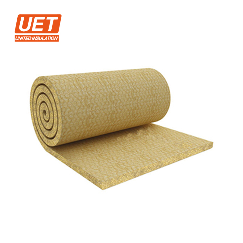 CE сертификат водонепроницаемый огнеупорный rockwool изоляция 60 кг/м3 80 кг/м3 100 кг/м3 50 мм rockwool Одеяло/рулон/Войлок с проволочной сеткой