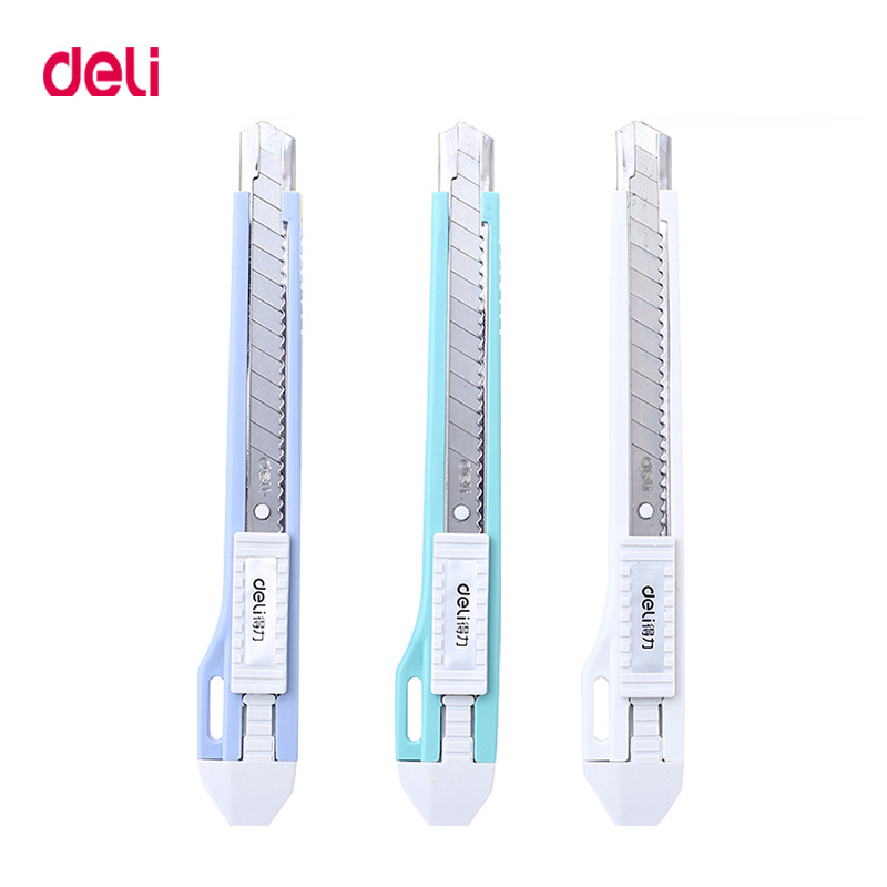 Spot art paper cutting knife open box art automatic lock utility knife student stationery office supplies