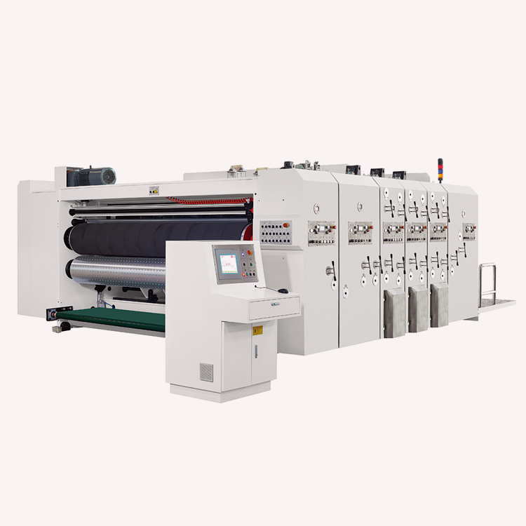 Flexo Printing Slotting Die Cutting Machine Pizza Corrugated Box Carton Cardboard