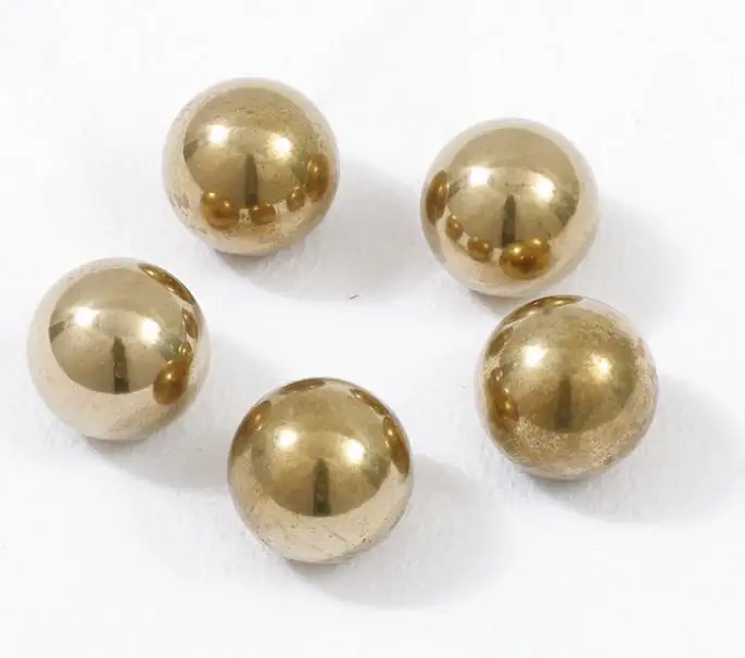China supplier 2mm 4mm 6mm solid brass copper  ball