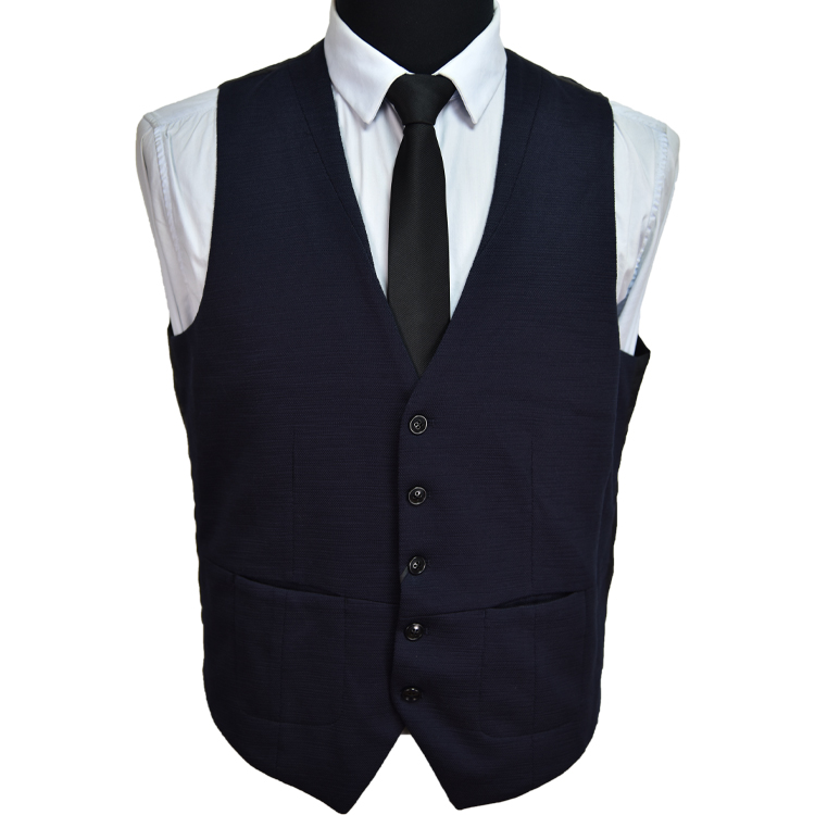 Wholesale Slim Fit Men Suit Vest Formal Business Vests