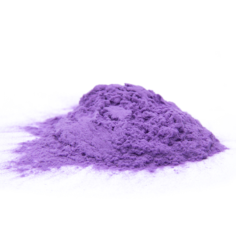 Custom Colors Romantic Purple Cotton Matte Purple Nail Dip Flock Powder